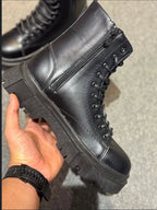 Bağcıklı Fermuar Detaylı Bot