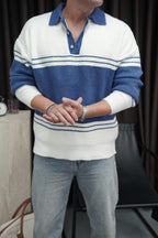 Parçalı Oversize Kazak