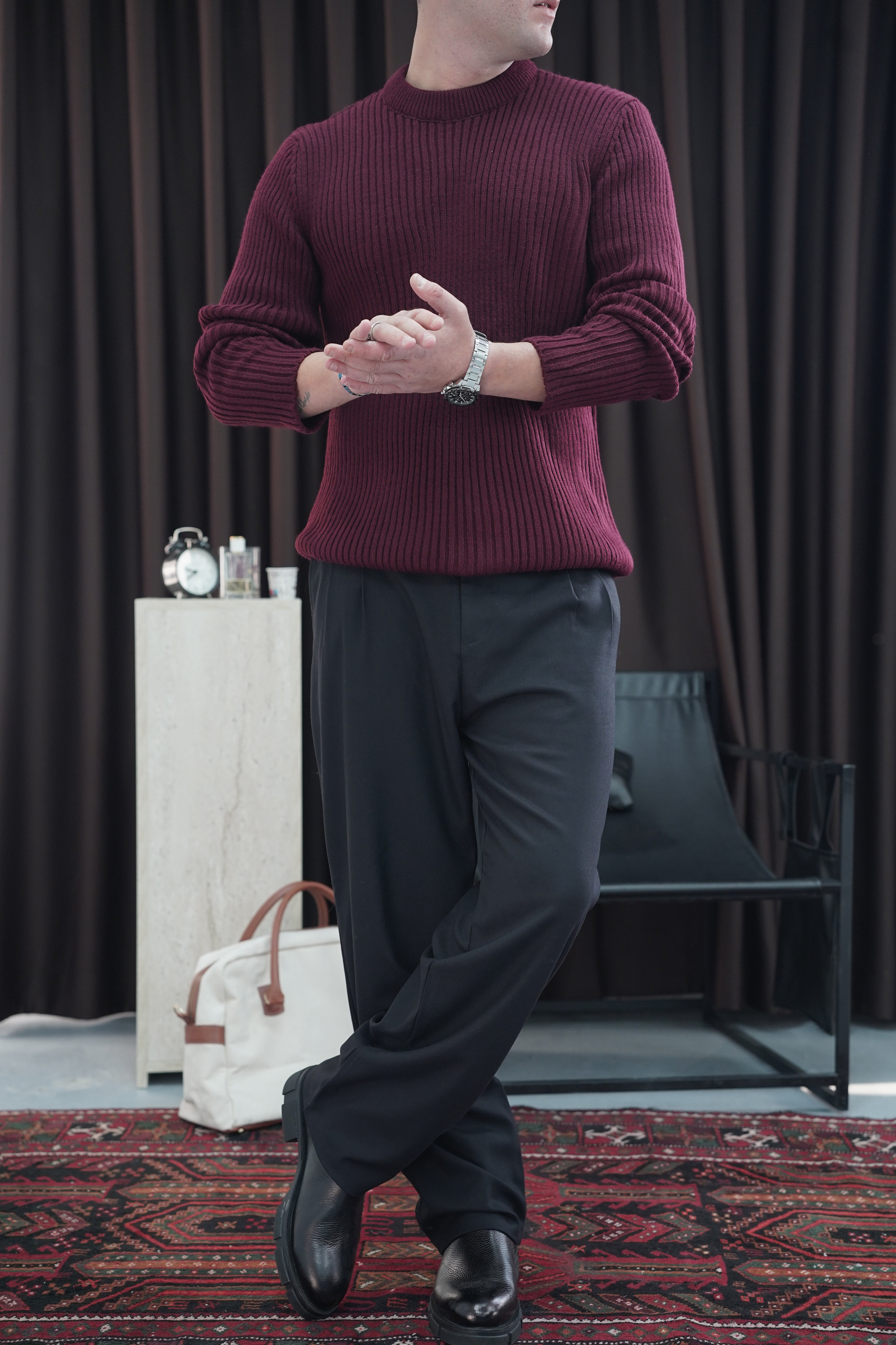 Oversize Triko Kazak