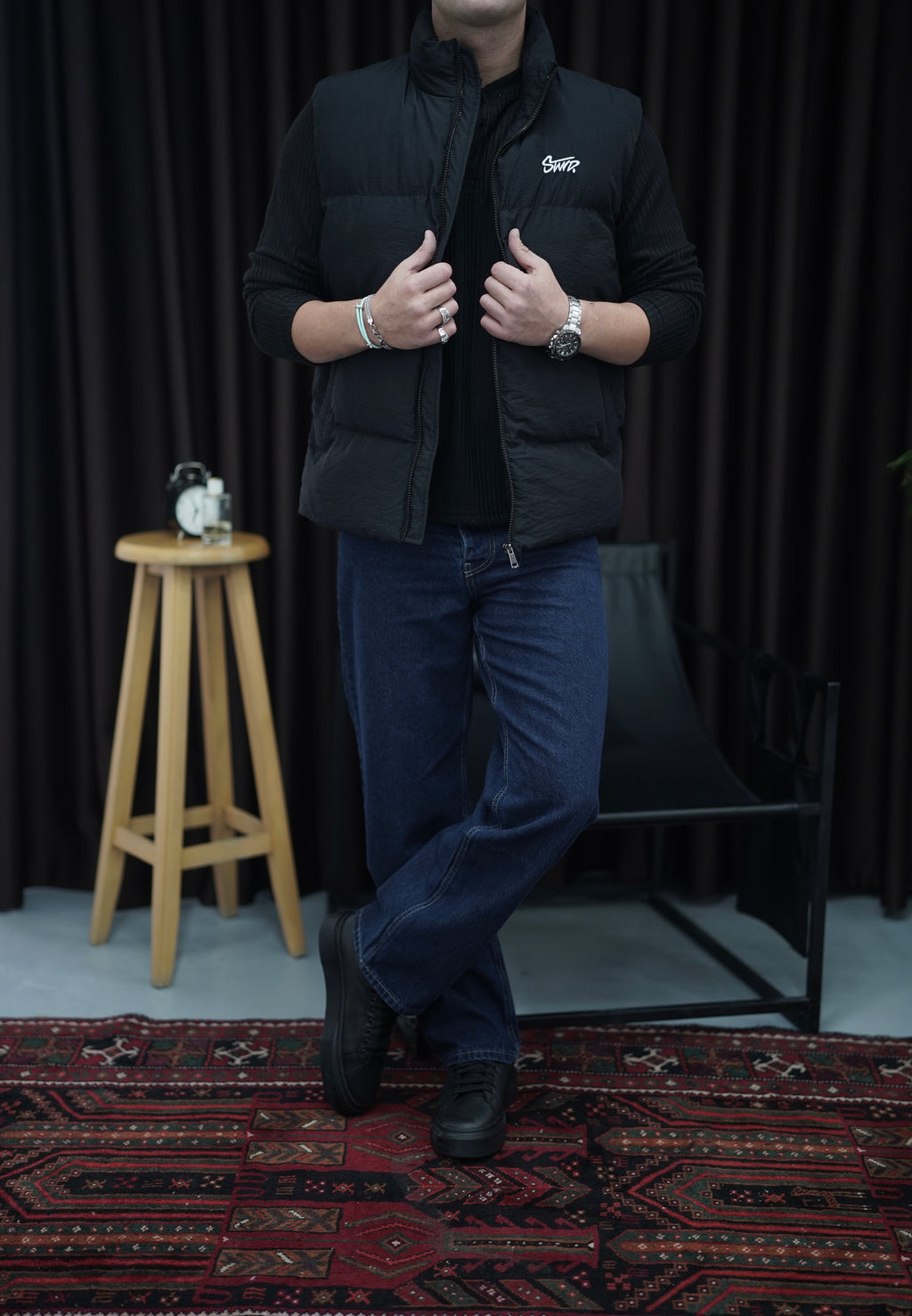 Nakış Detaylı Şişme Yelek