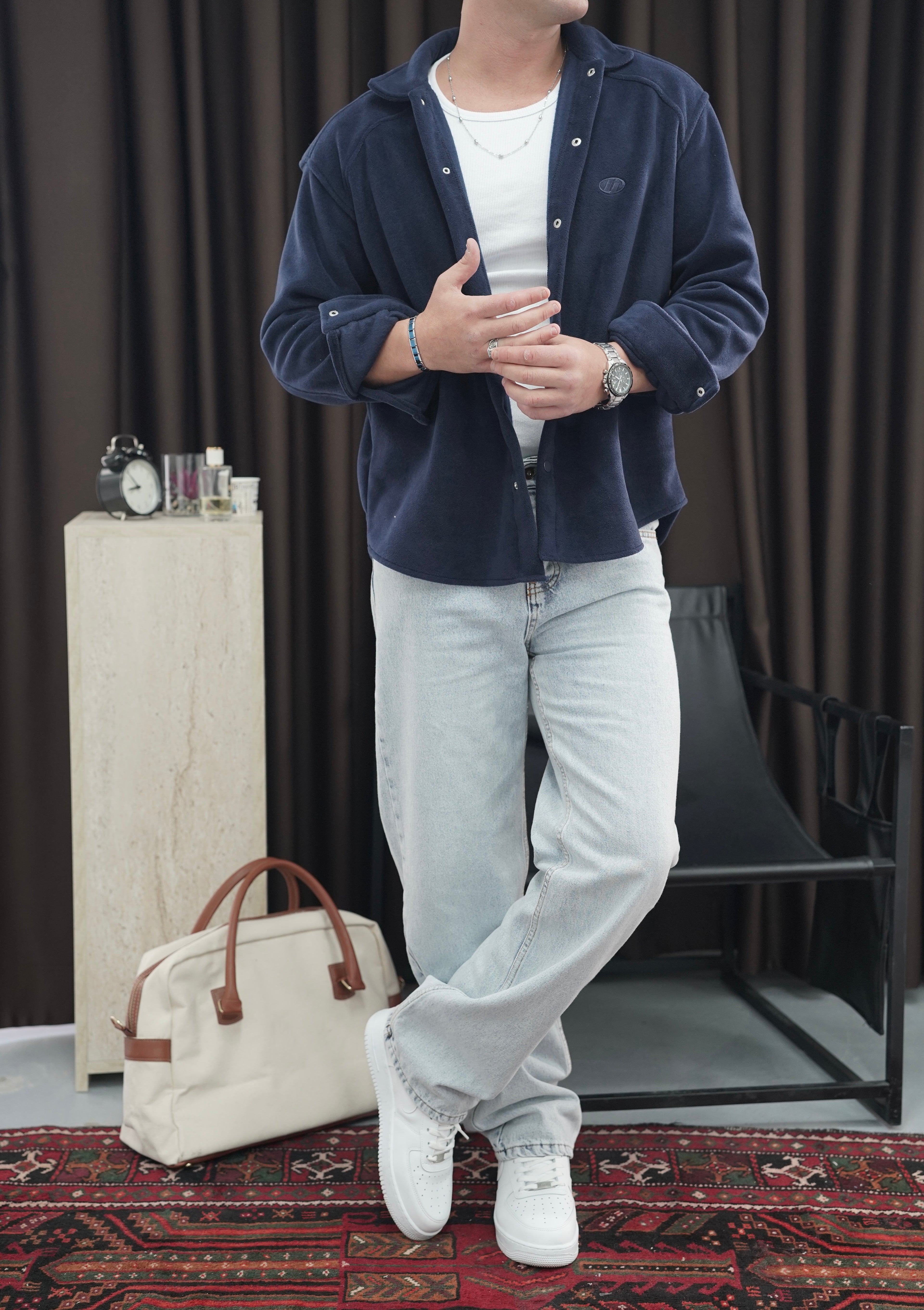 GG Nakış Detaylı Gömlek