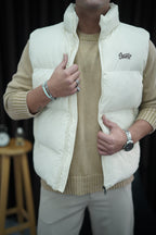 Nakış Detaylı Şişme Yelek