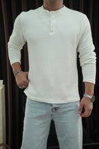 Çizgi Detaylı Triko Kazak