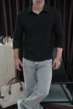 Bisiklet Yakalı Sweatshirt