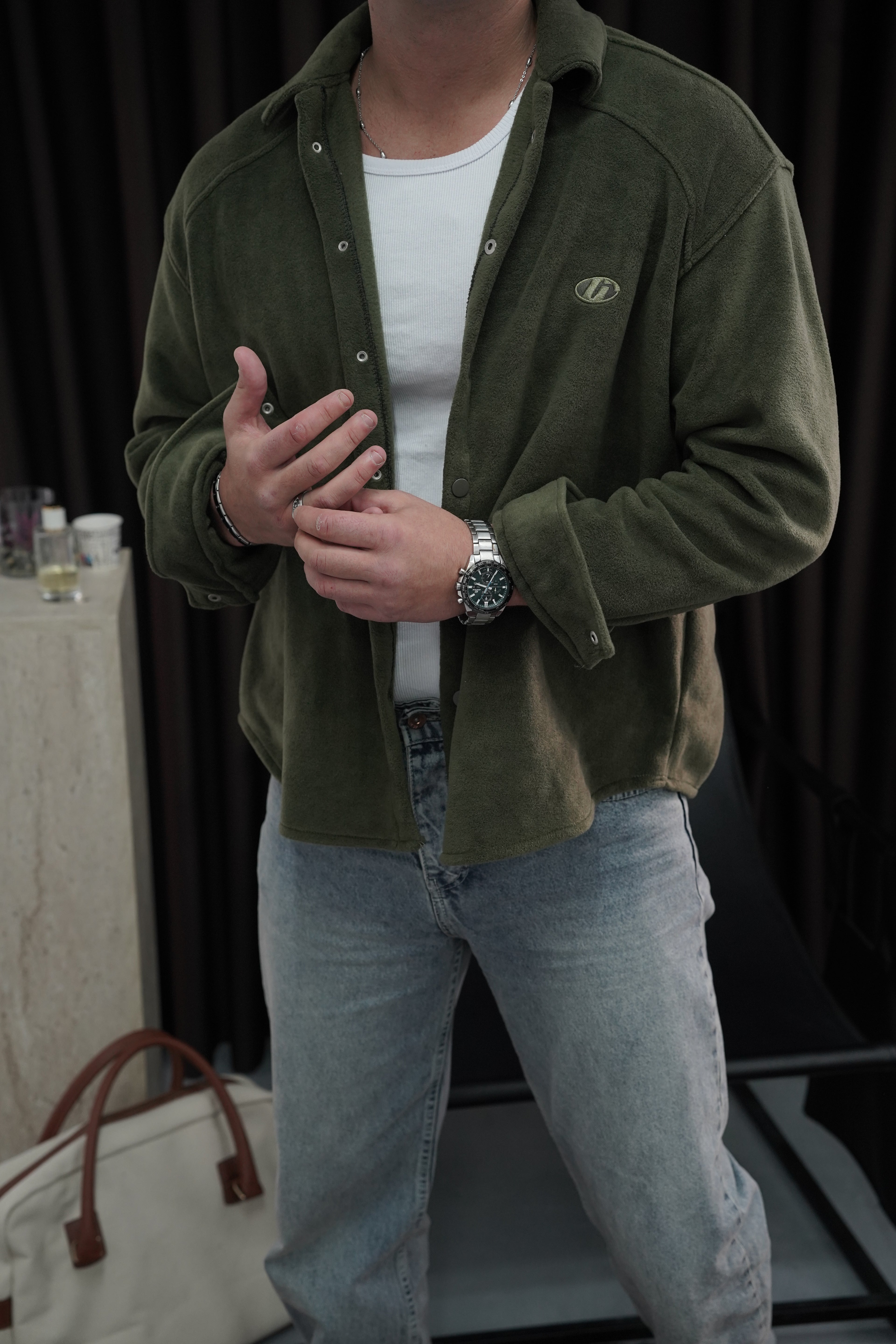 GG Nakış Detaylı Gömlek