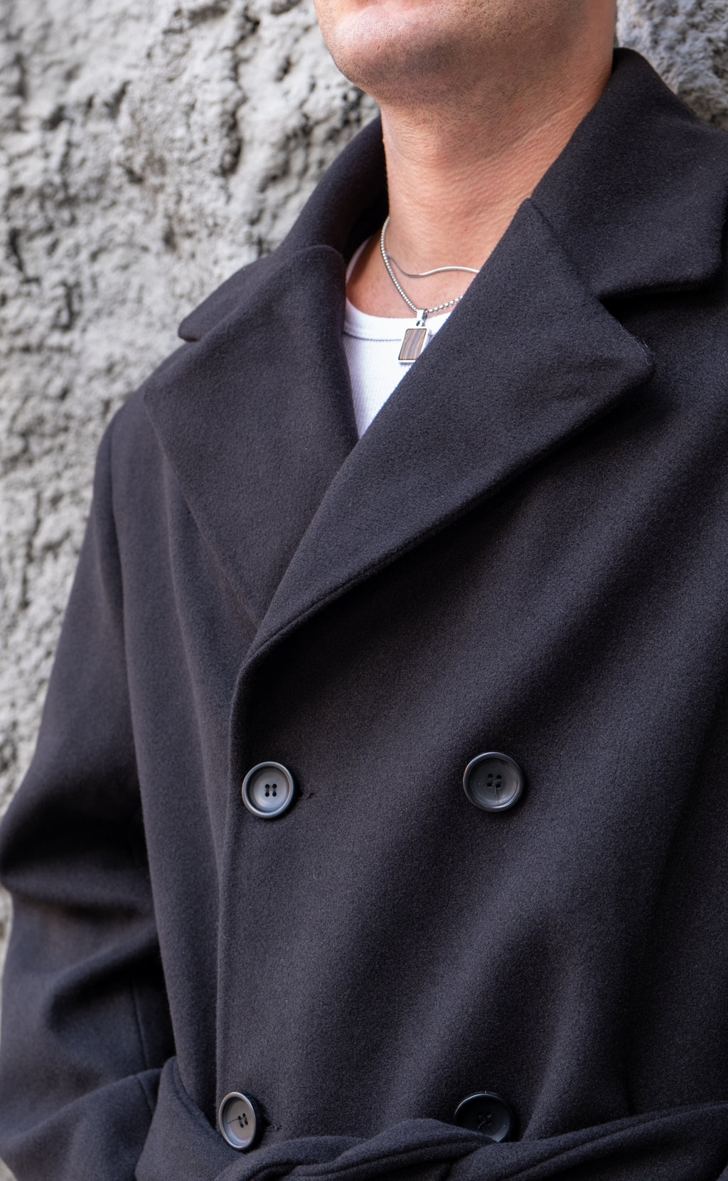 GG Kuşkalı Oversize Kaban