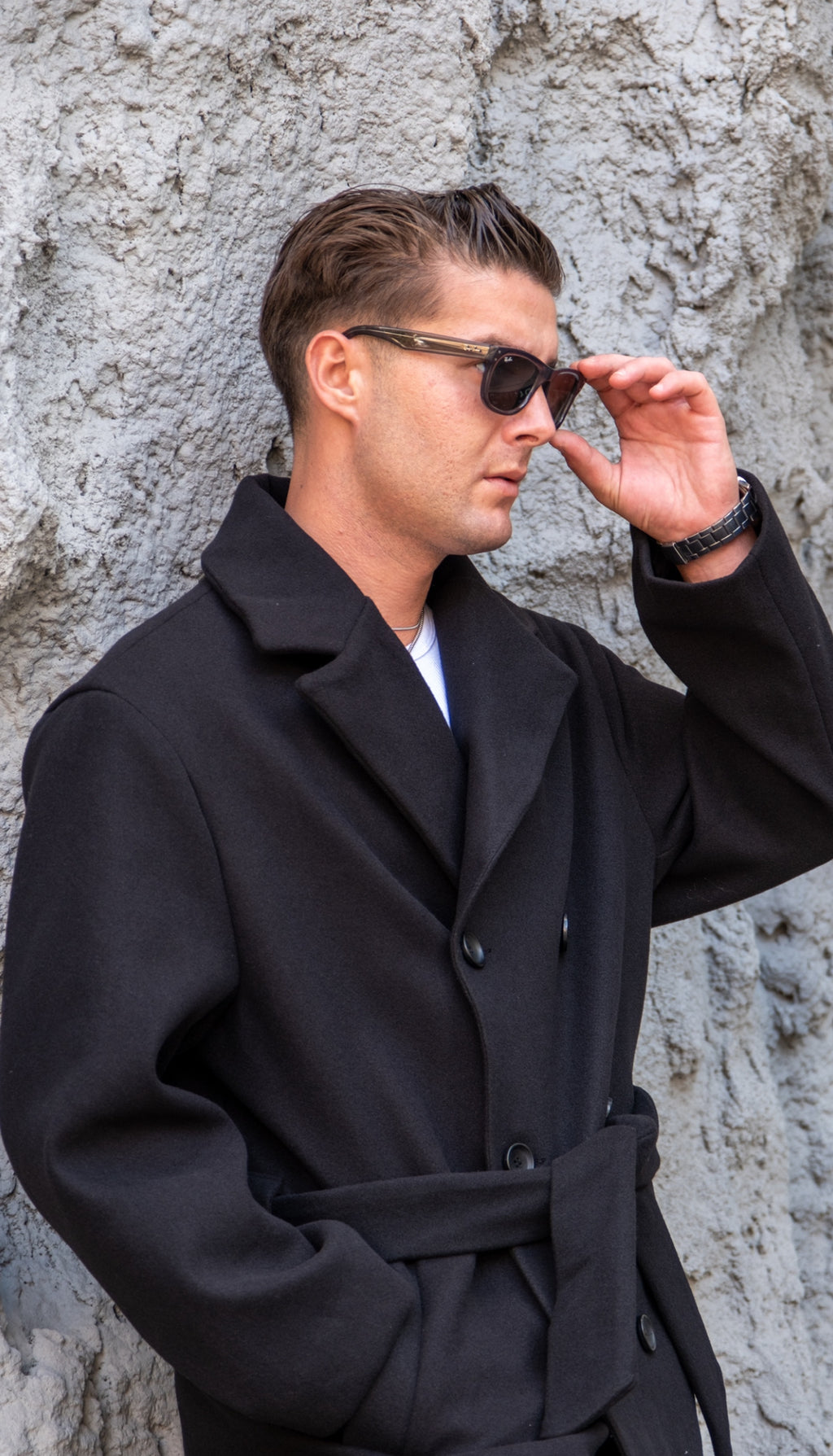 GG Kuşkalı Oversize Kaban