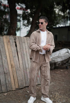 Oversize Kadife Takım