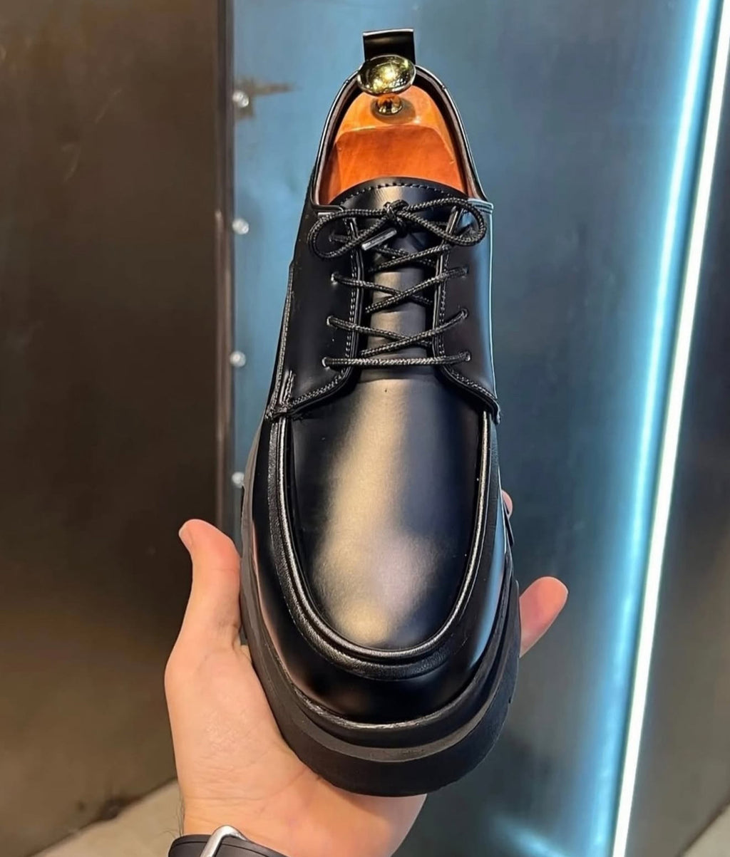 Bağcıklı Deri Ayakkabı