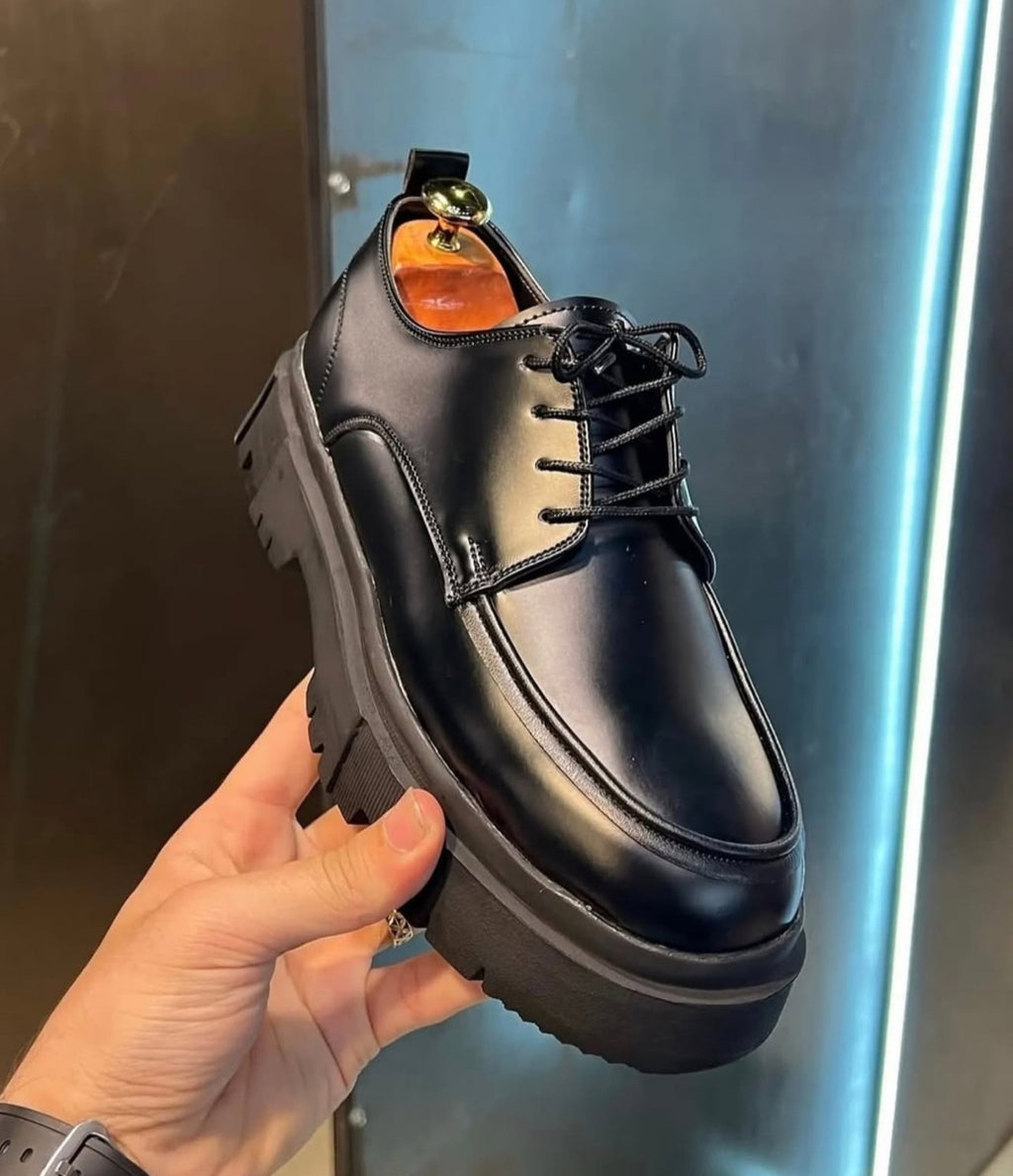 Bağcıklı Deri Ayakkabı