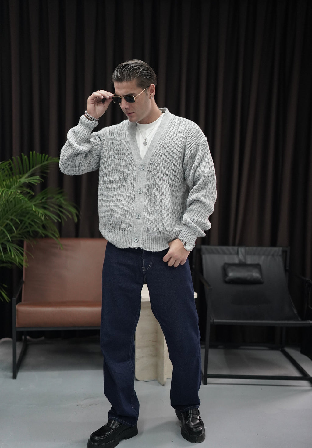 Basic Oversize Hırka