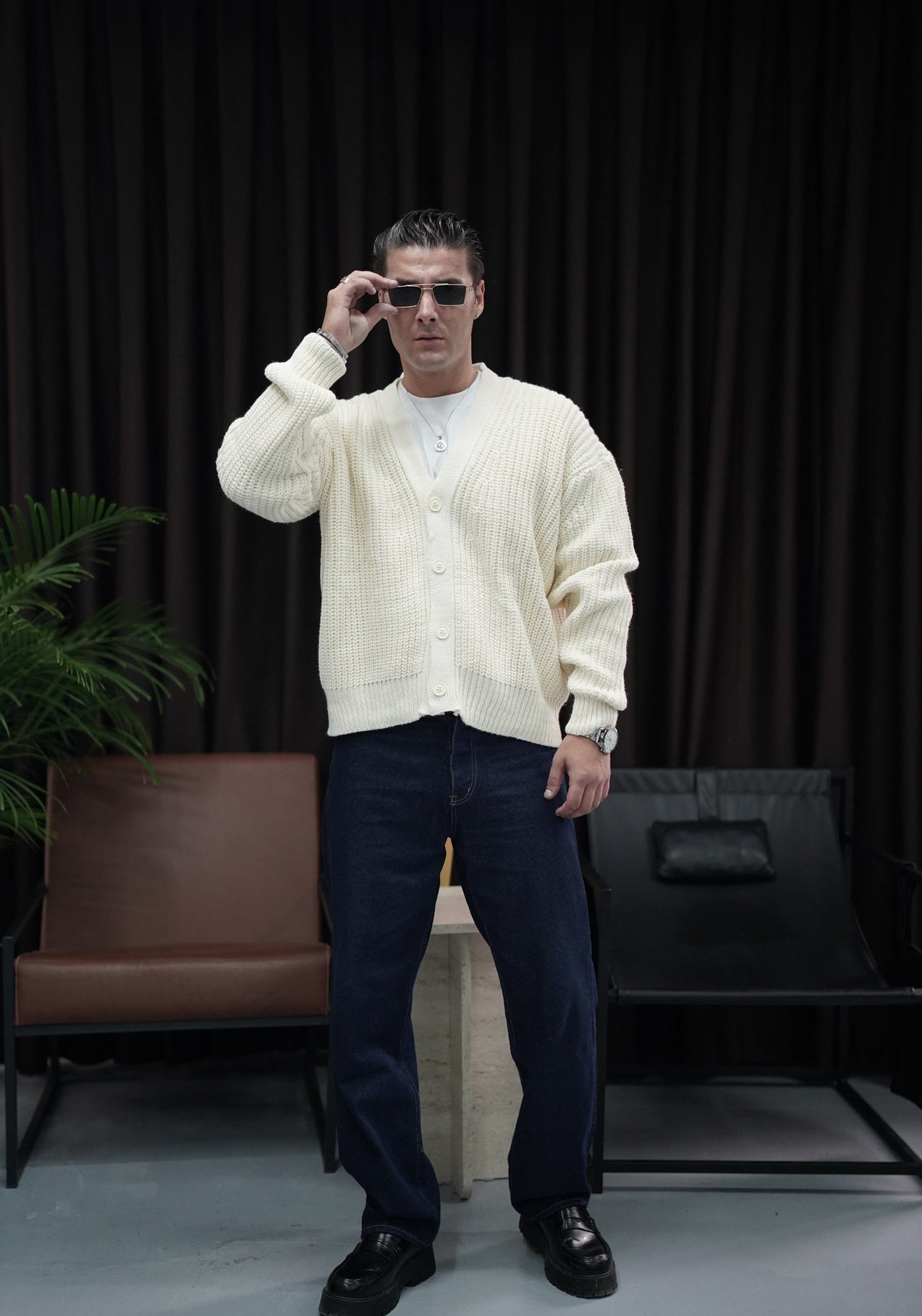 Basic Oversize Hırka