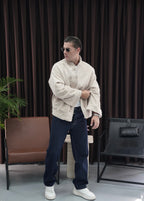 Düğmeli Kaşe Ceket