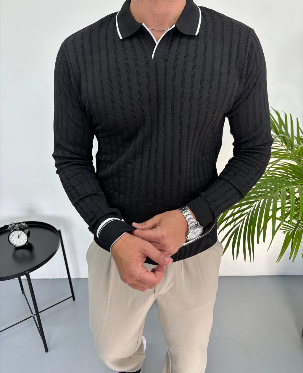 Uzun Kollu Triko Kazak