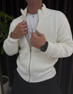 Tam Fermuarlı Basic Hırka