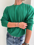 Basic Uzun Kollu Sweatshirt