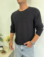 İnce Dokulu Basic Triko Kazak