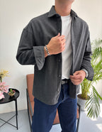 Kaşe Oversize Gömlek