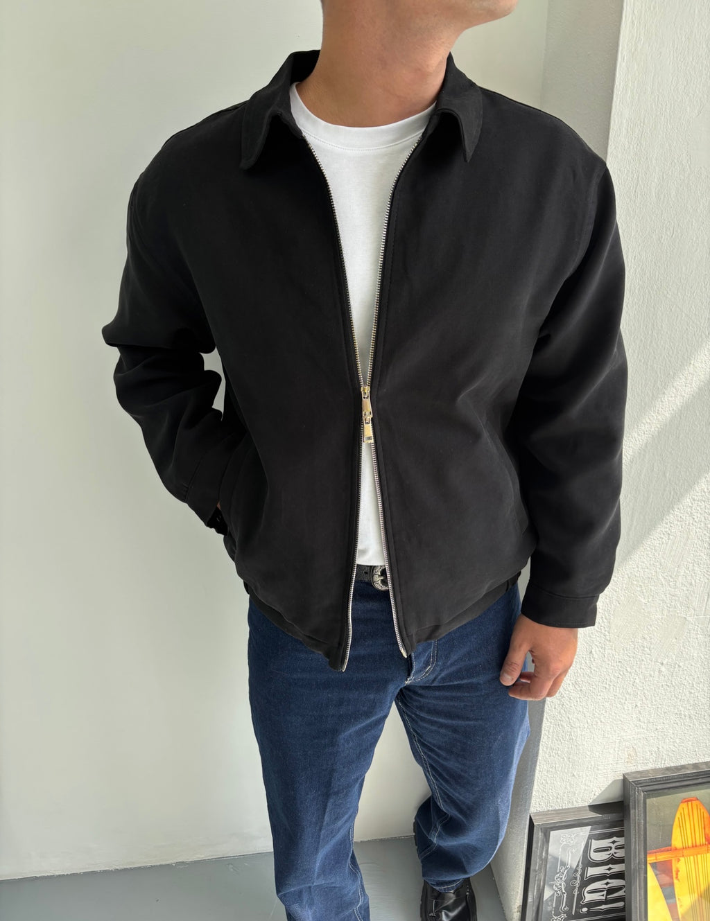 Gabardin Oversize Ceket